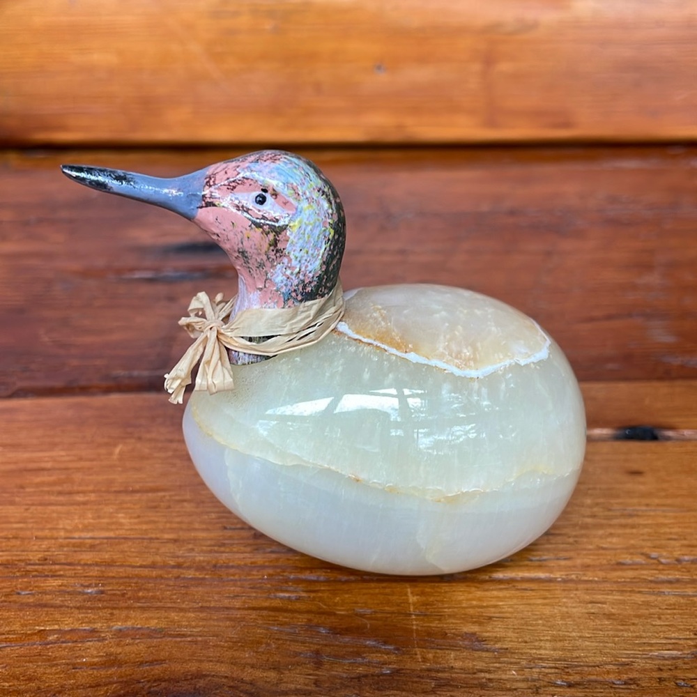 🦆 Stone Age Creations Onyx Snipe Bird